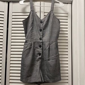 Cute plaid romper